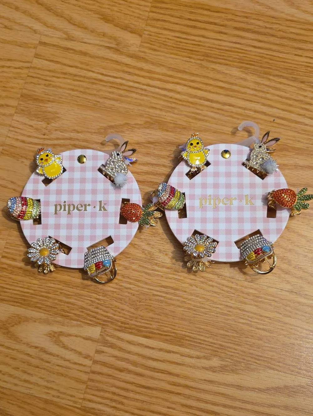 Piper·k Easter Charm Hair Clips Set